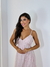 Vestido Feminino em Linho com Fenda Lateral - loja online