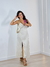 Vestido Feminino em Linho com Fenda Lateral - comprar online