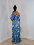 Vestido Longo Floral Azul - loja online