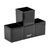 Organizador de Mesa Tetris BRW Preto