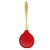 Escumadeira Silicone Vermelho - comprar online