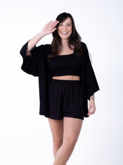 Conjunto Kimono - Preto - BY ♥ THAY