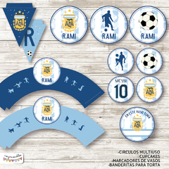 Kit Imprimible Selección argentina de fútbol - comprar online