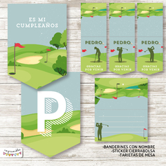 Kit Imprimible Golf - Imprimibles