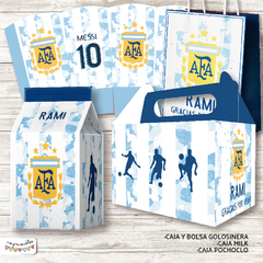 Imagen de Kit Imprimible Selección argentina de fútbol