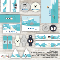 Kit Imprimible Animales del Ártico