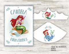 Kit imprimible La Sirenita Ariel - tienda online