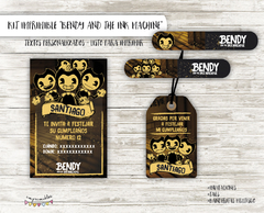 Kit imprimible Bendy and the Ink Machine