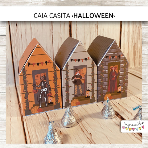 Caja Casitas de Halloween