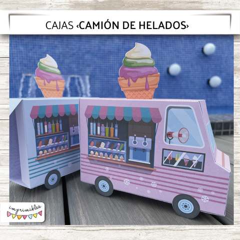 Cajas Camiones de helados