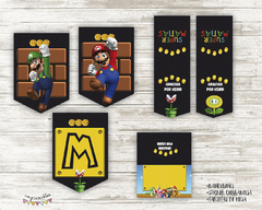 Kit imprimible Super Mario - tienda online
