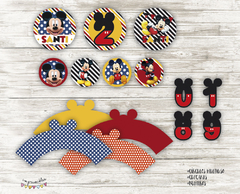 Kit imprimible Mickey clásico - comprar online