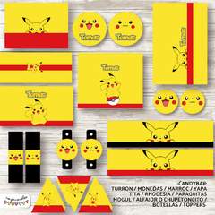 Kit imprimible Pikachu en internet