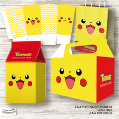 Imagen de Kit imprimible Pikachu