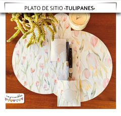 Plato de sitio TULIPANES