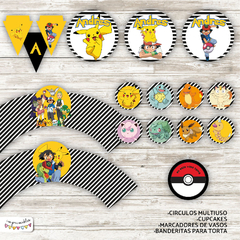 Kit imprimible Pokemon - comprar online