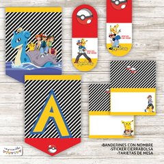 Kit imprimible Pokemon - Imprimibles