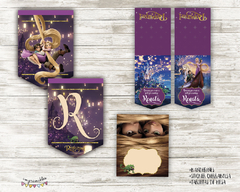 Kit imprimible Rapunzel (Enredados) - Imprimibles