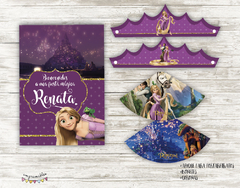 Kit imprimible Rapunzel (Enredados) - tienda online