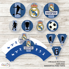 Kit imprimible Real Madrid - comprar online