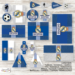 Kit imprimible Real Madrid en internet