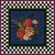 Imagem do Canga Panneaux Floral Checkerboard