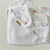 Trio babadores | Corte Mini Corações - comprar online