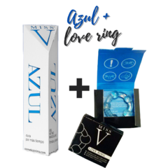 kit GEL AZUL + LOVE RING