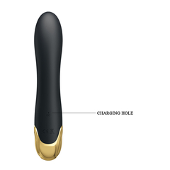 VIBRADOR PRETTY LOVE GOLD ROYAL DOBLE PLACER