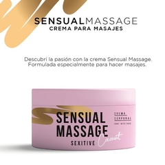 Crema para masajes Sensual 