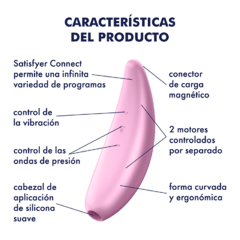 Satisfyer Curvy 3+ Rose - comprar online