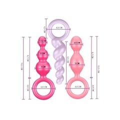 SATISFYER SILICONE PLUGS BOOTY CALL COLOURS en internet