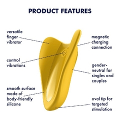 Satisfyer High Fly Yellow - Other Nature - Sex Shop online -  productos eróticos - Sex Shop BDSM 