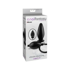 Consolador plug anal inflable