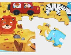 Puzzle 4 en 1: Animales - tienda online