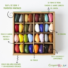 CrayonRocks caja 64 piezas, 32 colores - comprar online