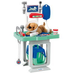 Medical - Estación veterinaria con accesorios 15 piezas