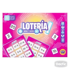 Lotería de sumas y restas. Dactic en internet