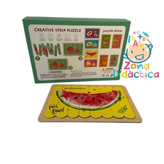 Puzzle 8 en 1 - Frutas en internet