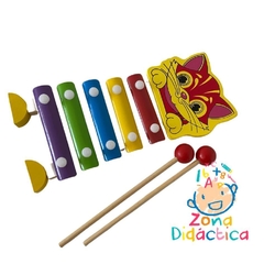Instrumento xilófono - Zona Didactica