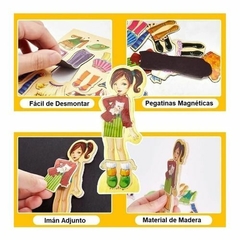 Muñecas magneticas cheap para vestir