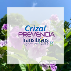 CRIZAL PREVENCIA CON TRANSITIONS GEN8