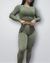 Cropped manga longa- Militar