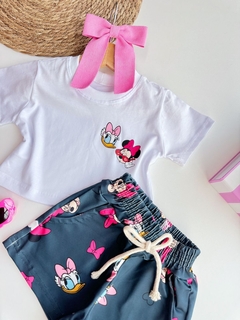 Imagem do • Conjunto Minnie CROPED + SHORTS