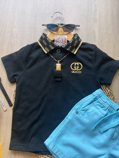 Imagem do • Conjunto Gucci POLO + BERMUDA