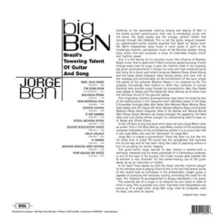 Jorge Ben – Big Ben (Brazil's Towering Talent Of Guitar And Song) - comprar online