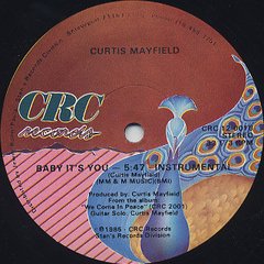 Curtis Mayfield – Baby It's You - comprar online
