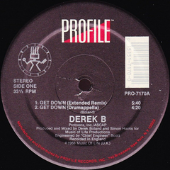 Derek B - Get Down - comprar online