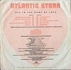 Atlantic Starr – All In The Name Of Love na internet