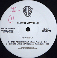 Curtis Mayfield – Back To Living Again